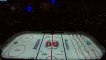 Pré game en NHL magique : projection et lights sur glace! bravo Montréal!