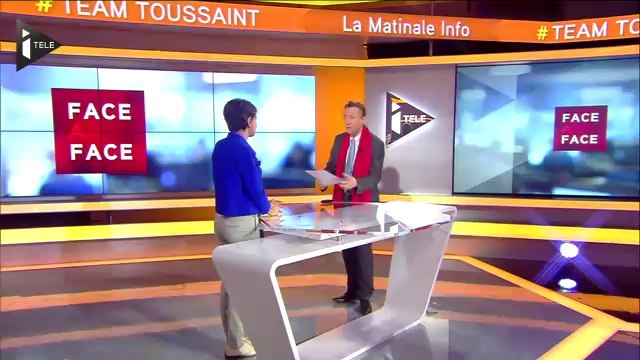 Najat Vallaud-Belkacem invitée du Face à Face de Christophe Barbier le 22 Avr. 2014