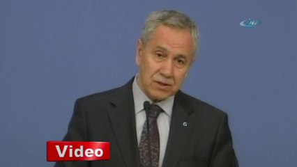 Bülent Arınç: 'Taksim'e Kesinlikle İzin Verilmeyecektir'