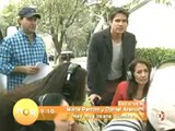 Maite Perroni y Daniel Arenas grabaron las entradas de La Gata