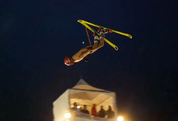 Amazing 80ft Naked Backflip @ Whistler - Ski