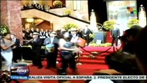 Miles despiden a Gabriel García Márquez en el Palacio de Bellas Artes