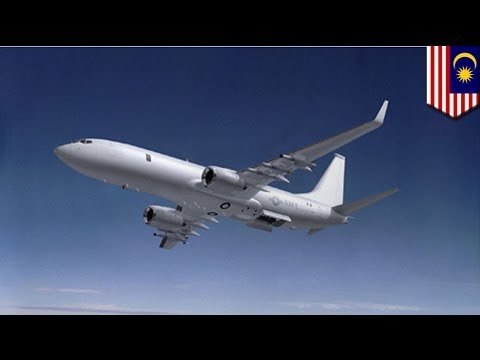 U.S. Navy Boeing P-8A Poseidon joins sea search for missing Malaysia Airlines flight