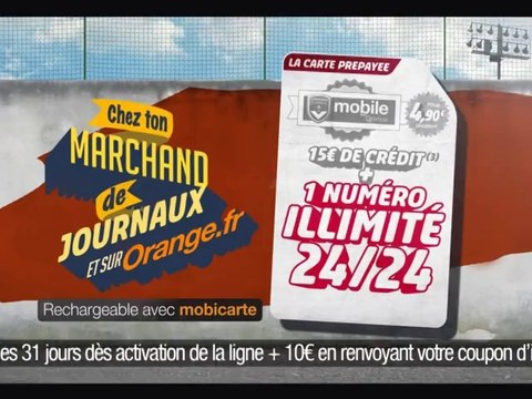 Pub Girondins mobile avec Orange version 2014