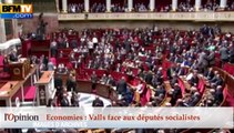 60’’ : Economies, Valls face aux députés socialistes