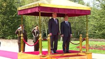 Letonya Cumhurbaşkanı Berzins Çankaya Köşkü’nde