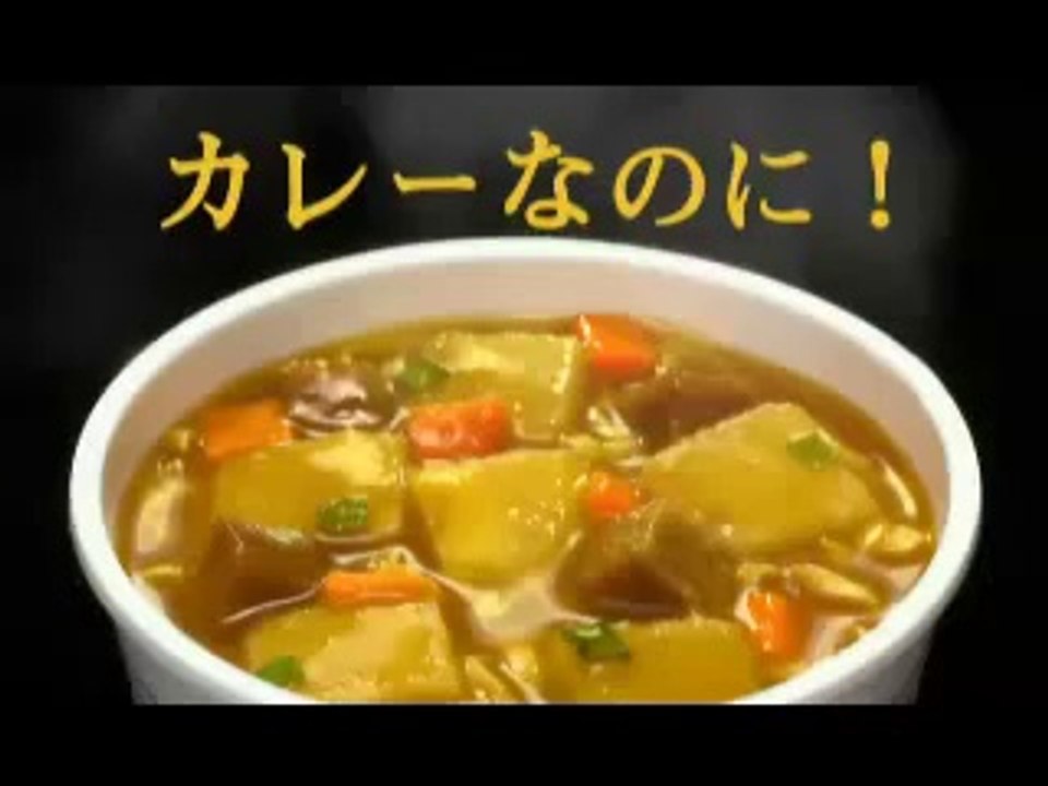 カレーヌードルLIGHT真木よう子