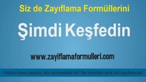 Zayıflama Formülleri | Zayıflama Yöntemleri