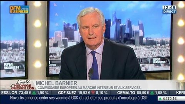 Michel Barnier, commissaire européen au marché intérieur et aux services, dans l'invité de BFM Business – 22/04