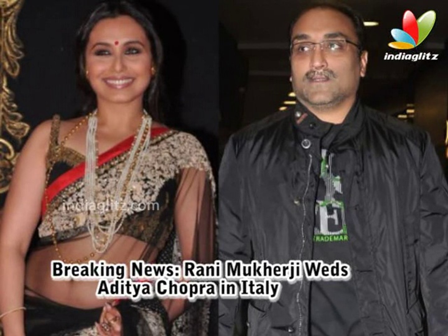 BREAKING NEWS: Rani Mukherji Weds Aditya Chopra in Italy | Hot Latest News | Gossips |