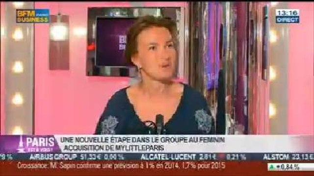 Le Paris de Marie-Laure Sauty de Chalon, Aufeminin, dans Paris est à vous – 22/04