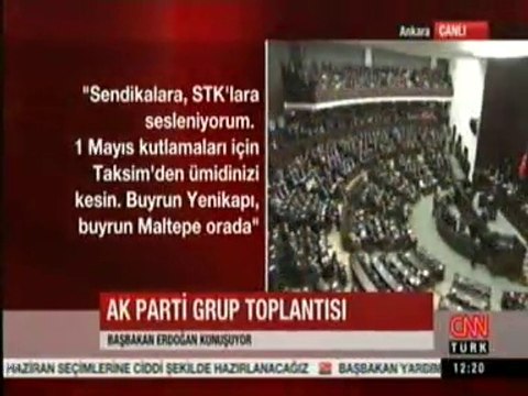 TBMM AKPARTİ GRUP BAŞKANI VE BAŞBAKAN ERDOĞAN GRUP TOPLANTISI KONUŞMASI 22 NİSAN 2014