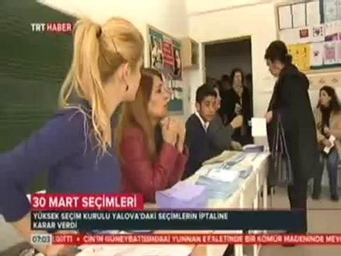 Yalova'da Seçim İptal Edildi. Eski Yalova Belediye Başkanı AkParti Adayı Yakup Koçal