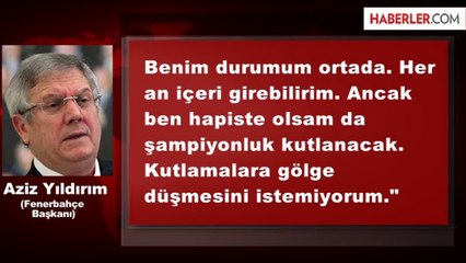 Aziz Yıldırım: Alex'e Jübile Yok