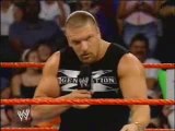 WWE RAW - Triple H Pedigrees Michaels