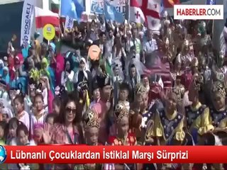 Lübnanlı Çocuklardan İstiklal Marşı Sürprizi
