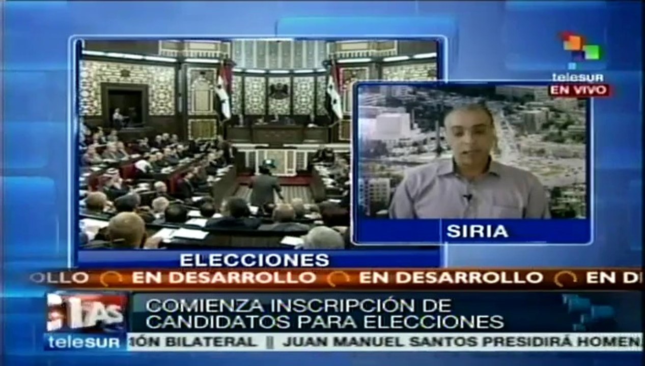 Autoridades sirias listas para recibir postulantes a la presidencia