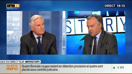BFM Story: L'Europe de Michel Barnier: Le FN en tête ? - 22/04
