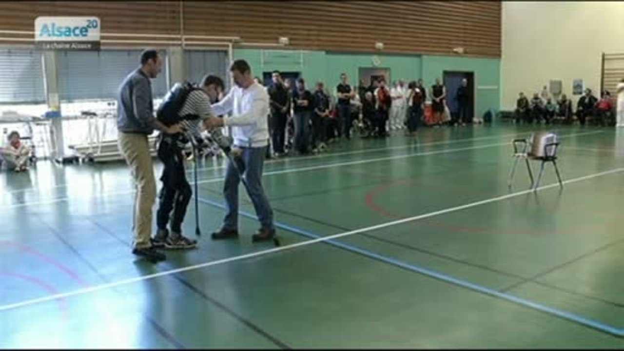 Un exosquelette au service des personnes à mobilité réduite