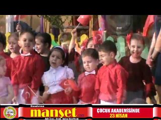 Çocuk Akademisinde 23 Nisan