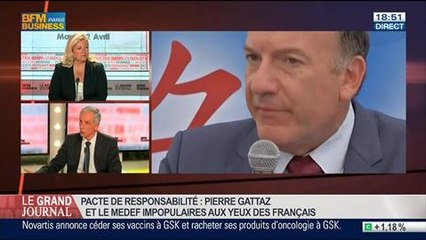 Philippe Louis, président de la CFTC, dans Le Grand Journal - 22/04 4/4