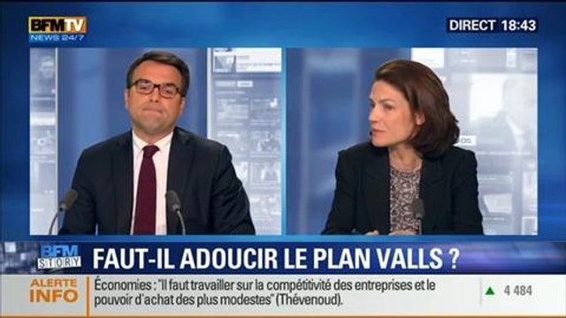 BFM Story: Faut-il adoucir le plan d'économies de Manuel Valls ? - 22/04