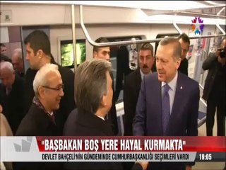 Devlet Bahçeli "Başbakan boş yere hayal kuruyor"