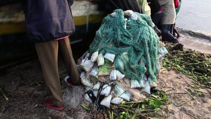 Catching more than fish: Ugandan town crippled by AIDS