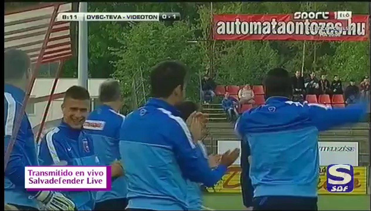 Gol de Arturo Álvarez Vs. Debrecen - League Cup 2014
