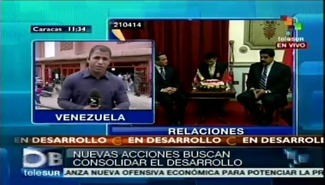 Autoridades venezolanas realizan inspecciones en centros de abasto