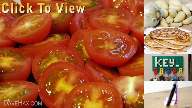 Domates doğramanın en pratik yolu