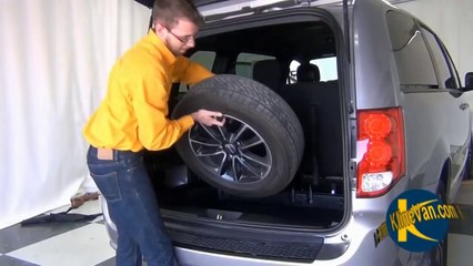 Video: see how easy it is to change a flat tire | www.klinevan.com | 816-554-3344