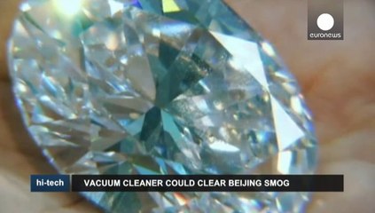 Una aspiradora gigante para convertir niebla tóxica en diamantes