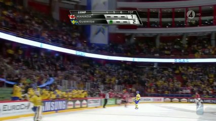 Fredrik Pettersson straff mot Kanada