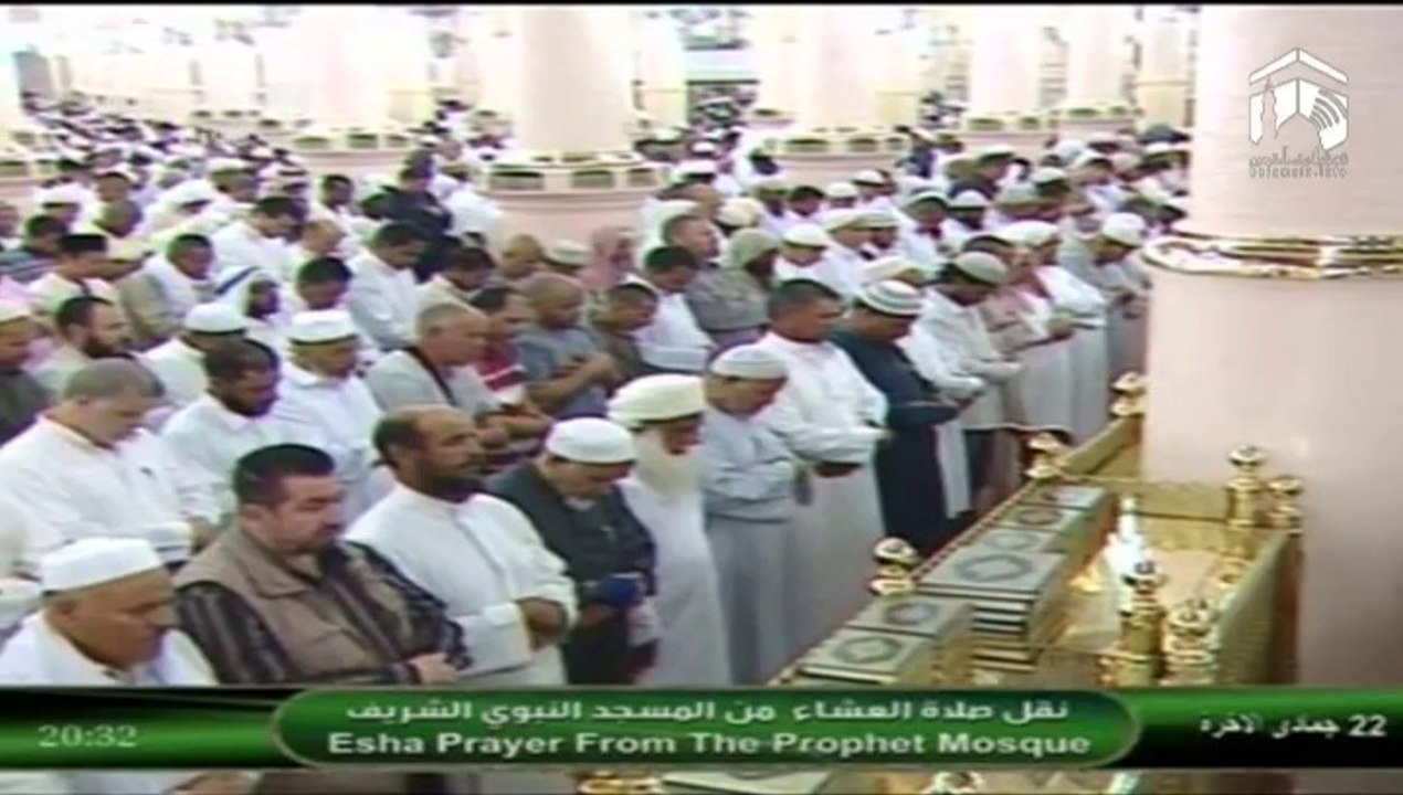 22nd April 2014 Madeenah 'Isha led by Sheikh Hudhaify