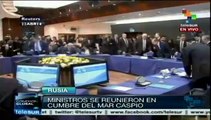 Se efectuó en Rusia la Cumbre de Cancilleres del Mar Caspio