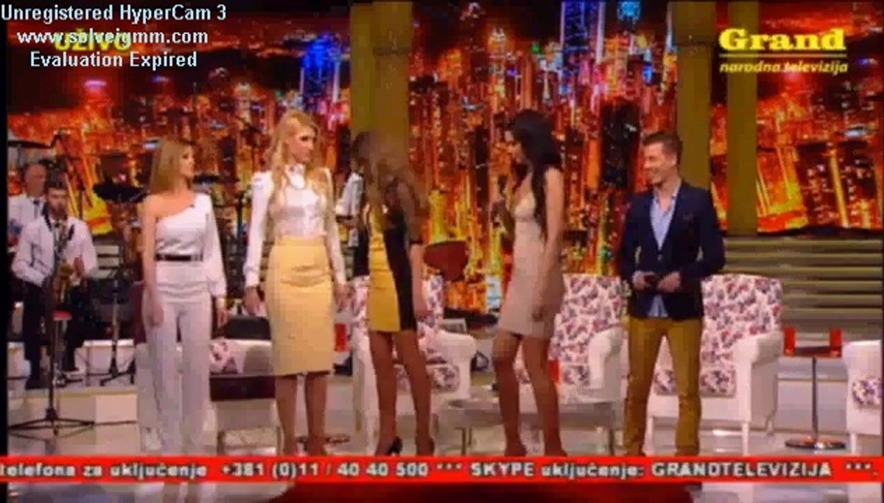 Katarina Grujic Emisija Halo-Halo , Grand Televizija , 22.04.2014.