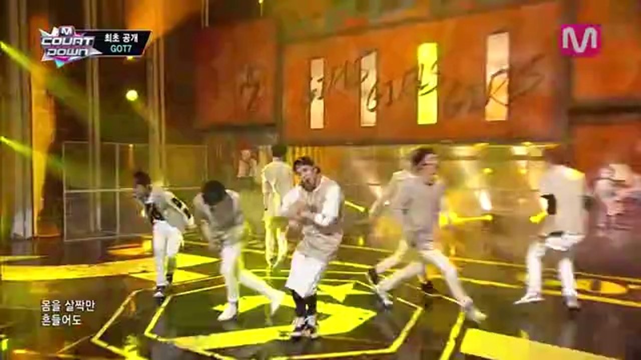 GOT7 Girls Girls Girls (Debut perfomance)