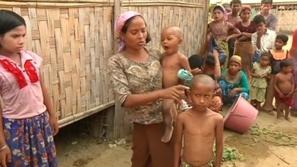 Myanmar's Muslim Rohingyas say they're facing nutrition crisis