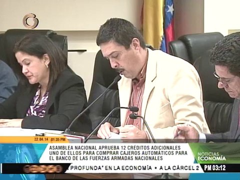 Comisión de Finanzas de la AN discutió 12 créditos