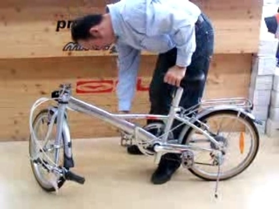 Comment plier son Vélo en 3 ?