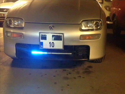 Kara Şimşek Led 3 - 7 Renk -Farklı Modlarda Yanma-Uzaktan Kumanda