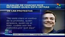 Venezuela: protestas en Chacao, 