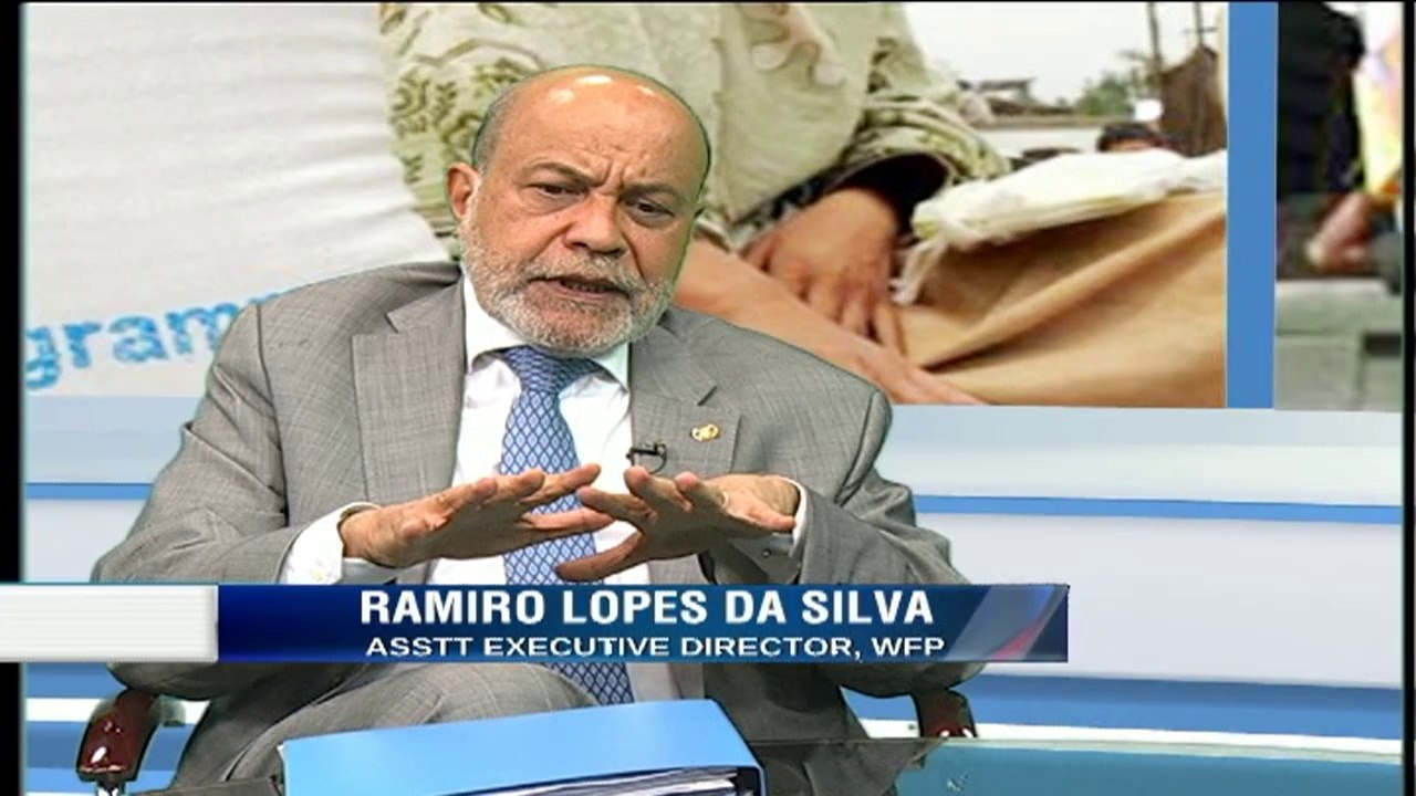 Exclusive interview of H.E. Mr. Ramiro Lopes da Silva, Assistant Executive Director of the World Food Program for PTV World...