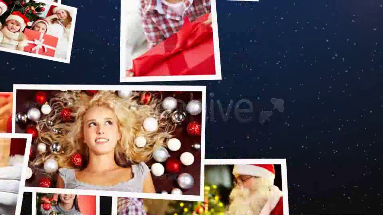 Photo Album Christmas Happiness - After Effects Template