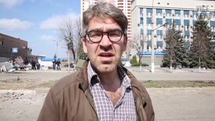 American journalist held in Slaviansk by separatists