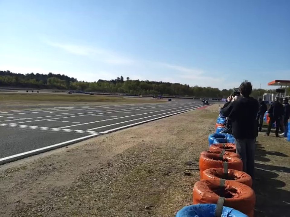 départ karting 13 avril 2014 pole position seb