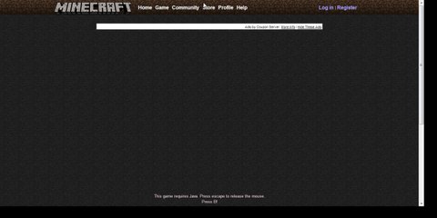 why does minecraft classic not work?