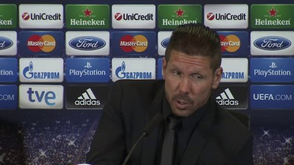 Simeone: ''Intentamos romper el 0-0''