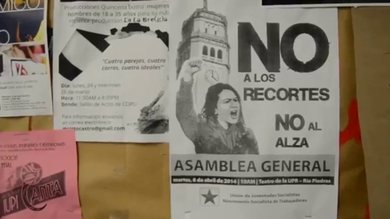 Todos pa'l Paro en la UPR el 23 de abril